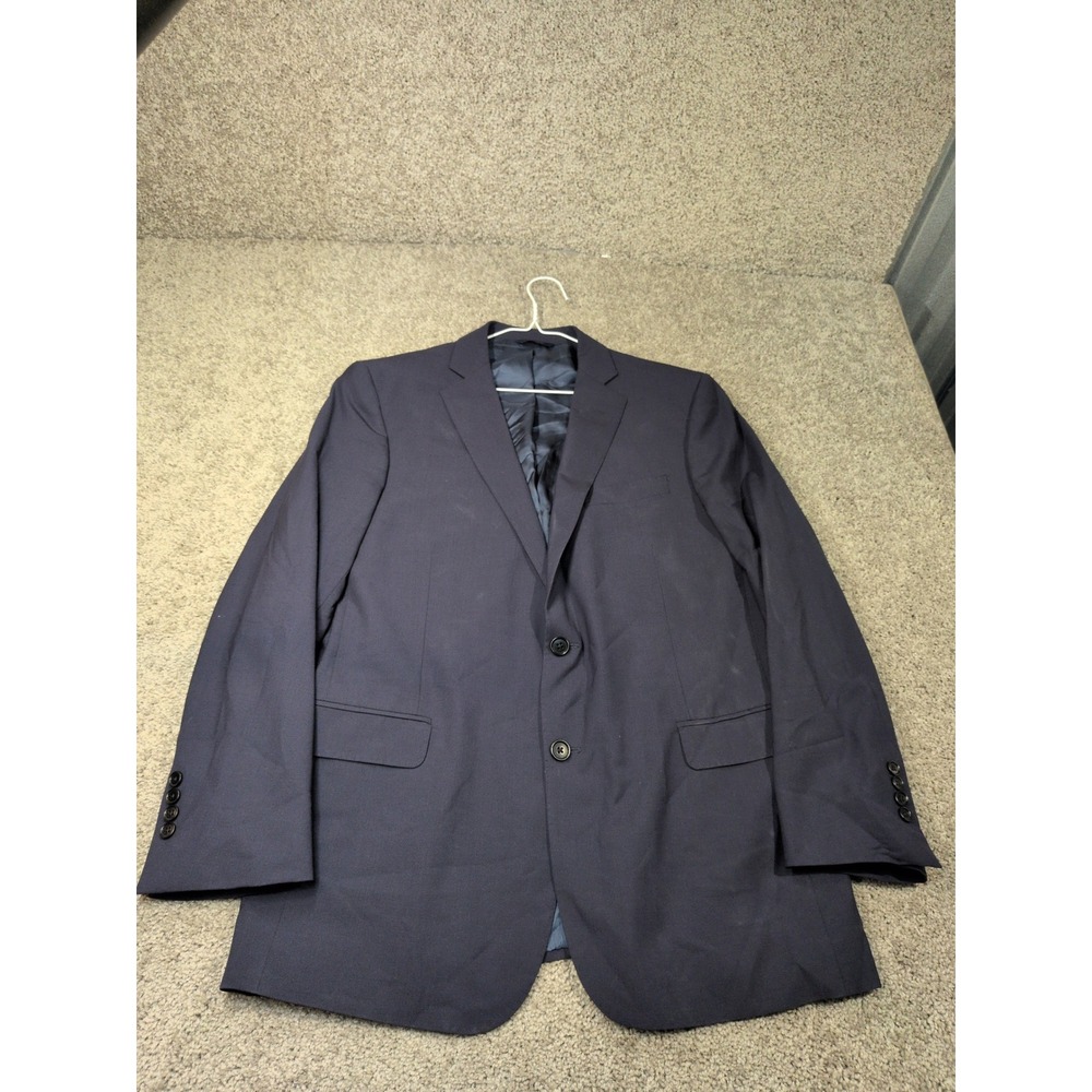 Brooks Brothers Regent‎ Fit Navy Blue Blazer Tollegno 1900 Wool Blend 42R Mens